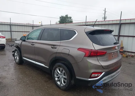 2020 Hyundai Santa Fe Se из США, поврежденный, VIN 5NMS23AD8LH172478